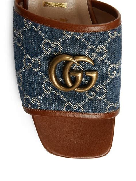 saks gucci denim